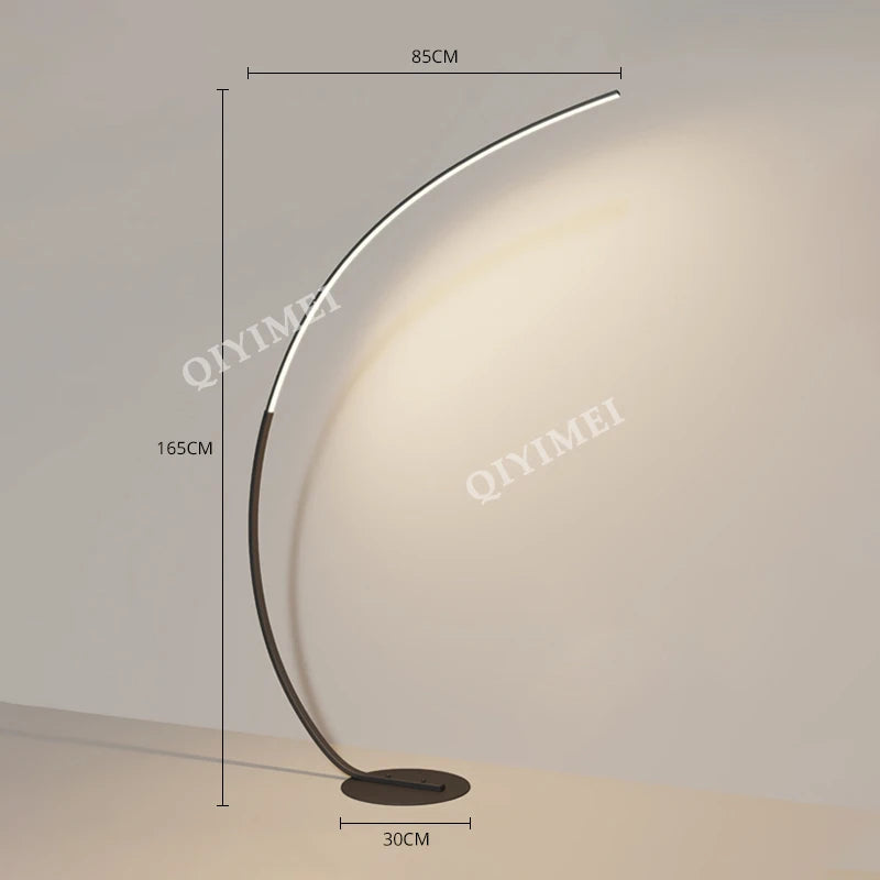 Nordic LED Corner Floor Lamp