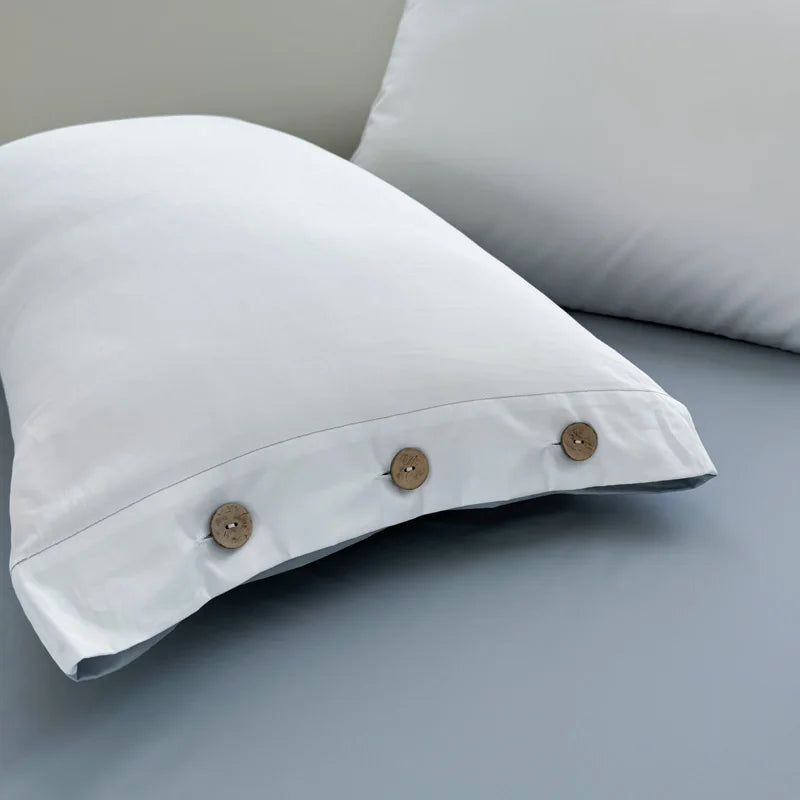 100% Cotton Two Tone Soft Skin Friendly Duvet Cover Set