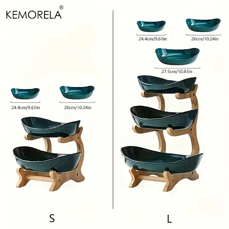 Modern 2-3 Layer Fruit Snack Candy Serving Stand