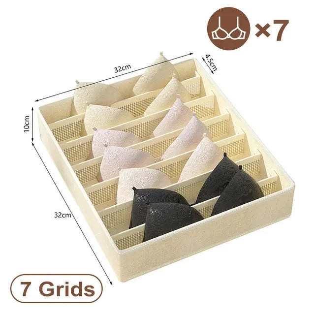 Fabric Drawer Underwear Bra Wardrobe Organizer