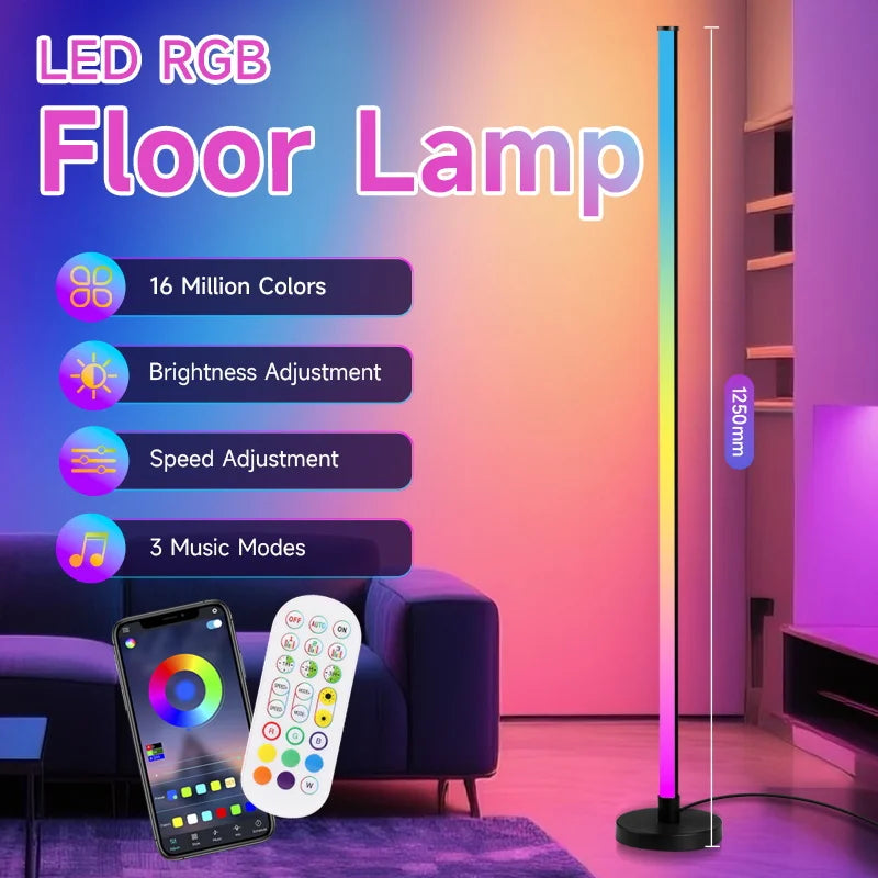 Dimmable USB Gooseneck Floor Lamp