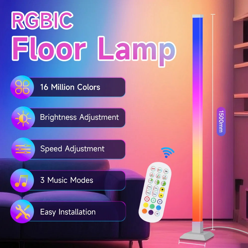 Dimmable USB Gooseneck Floor Lamp