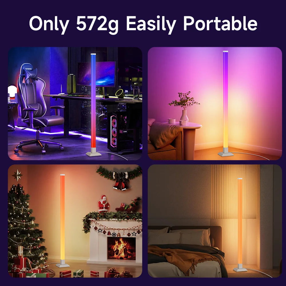 Dimmable USB Gooseneck Floor Lamp