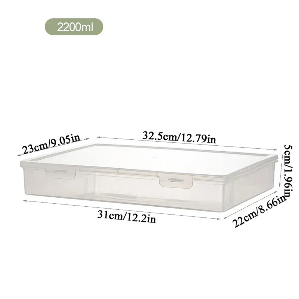 Acrylic Transparent A4 Desktop Paper Organizer