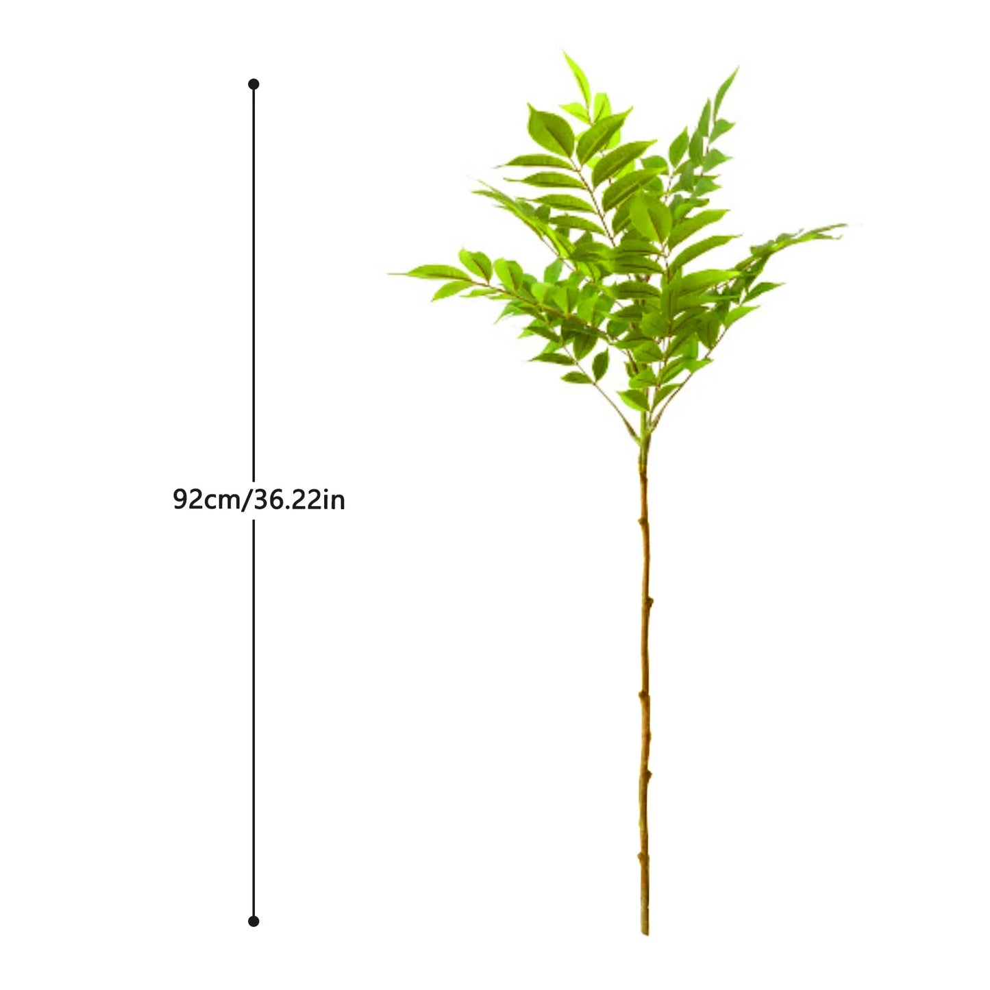 Realistic Silk Artificial Fiddle Leaf Fig Indoor Plant