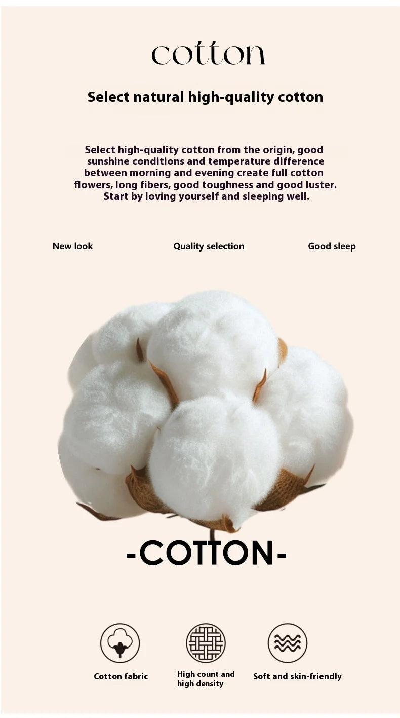 100% Cotton Two Tone Soft Skin Friendly Duvet Cover Set