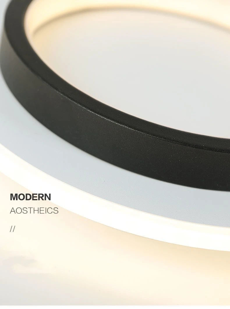 Nordic Metal Acrylic Touch Switch Ceiling Lamp