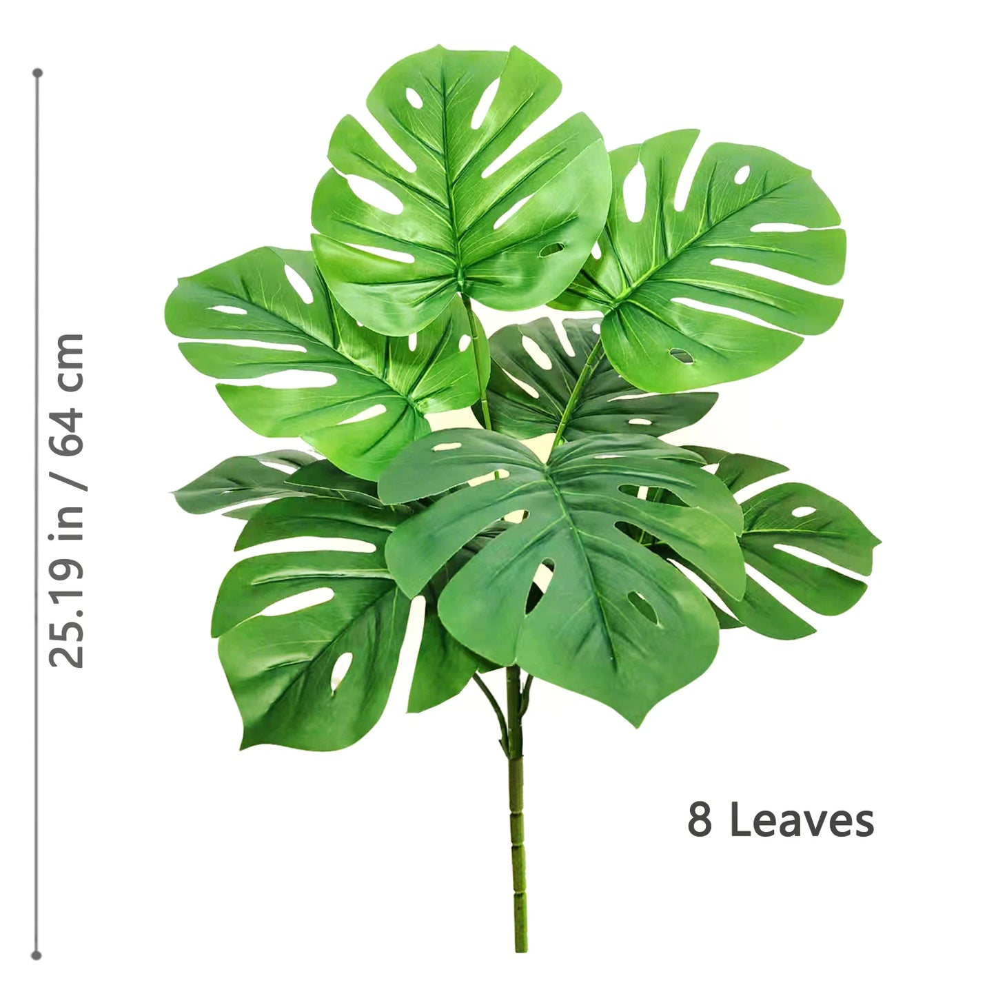Silk Artificial Monstera Pothos Leaf Indoor Plant