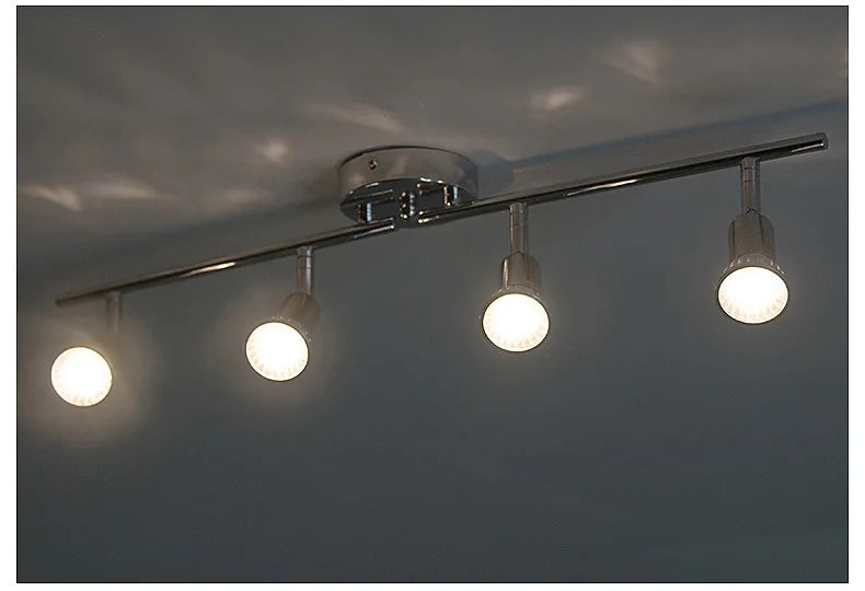 Adjustable GU10 Multi Head Ceiling Spotlight