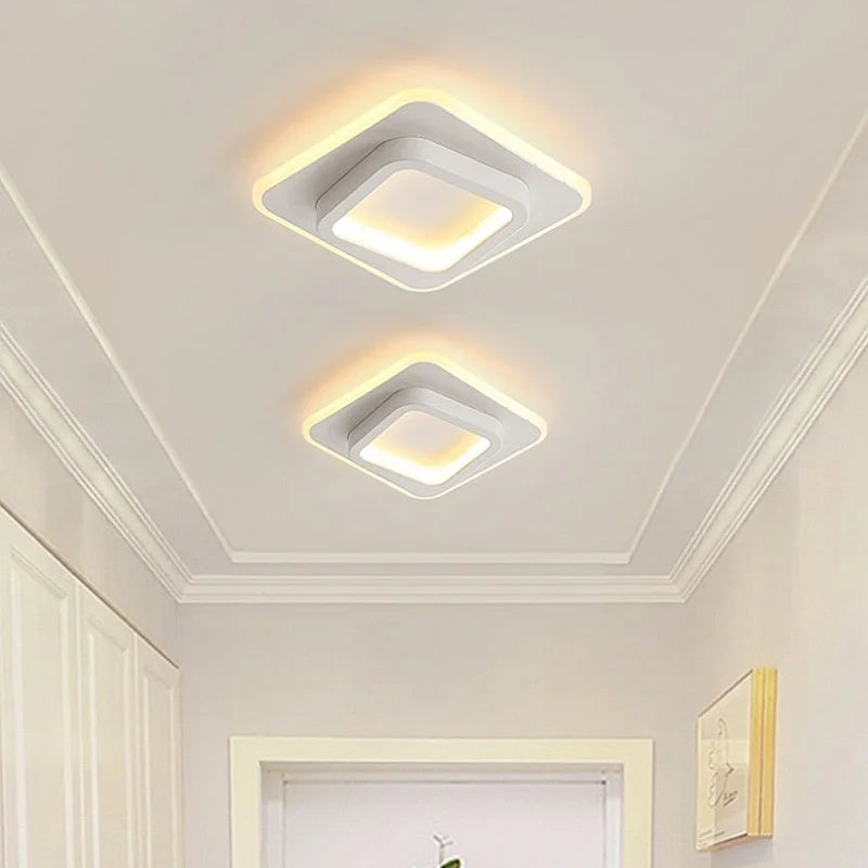 Nordic Metal Acrylic Touch Switch Ceiling Lamp