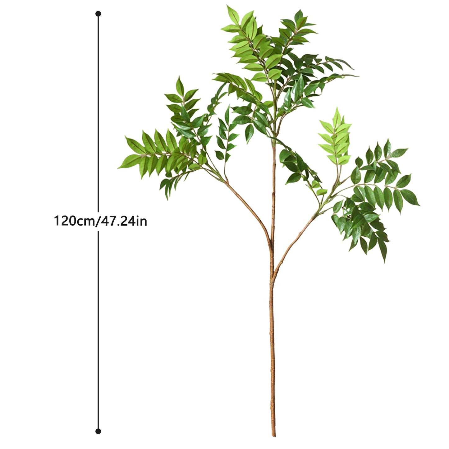 Realistic Silk Artificial Fiddle Leaf Fig Indoor Plant