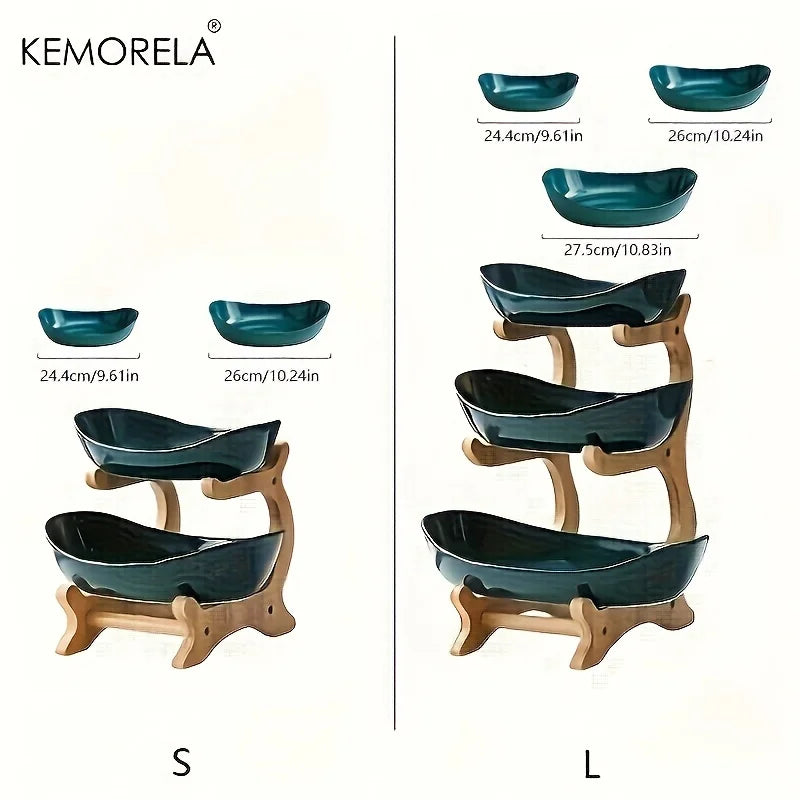 Modern 2-3 Layer Fruit Snack Candy Serving Stand