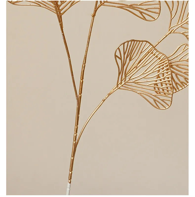 Gold Silk Rose Hydrangea Artificial Flower Arrangement