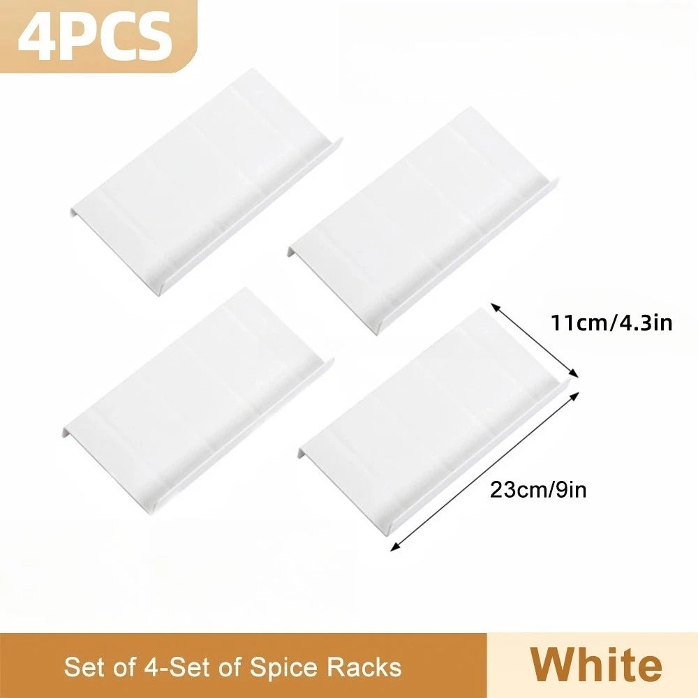 Adjustable 4 Layer Kitchen Spice Drawer Organizer