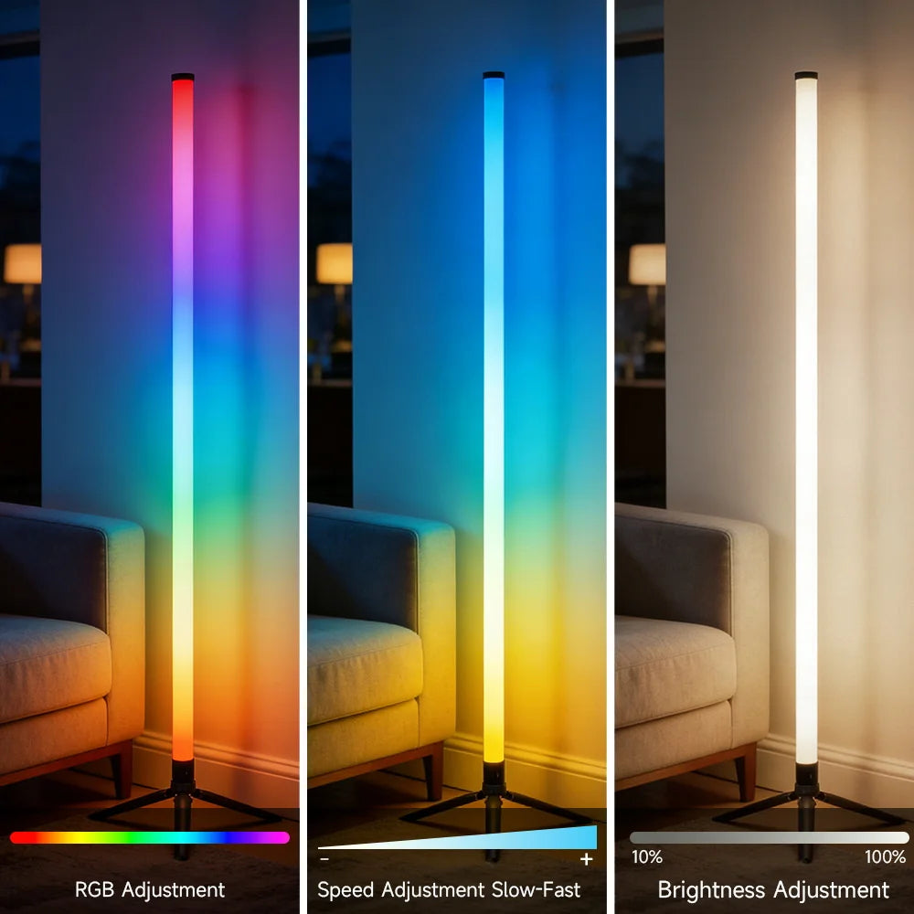 Dimmable USB Gooseneck Floor Lamp