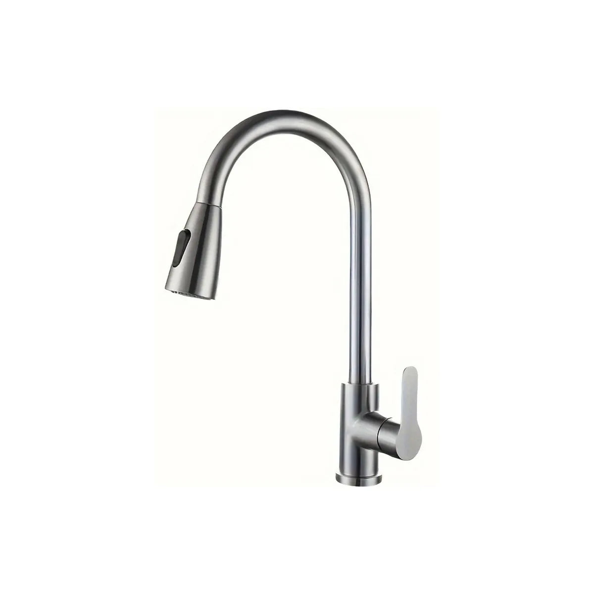 Single Handle Stainless Steel Pull Down Kitchen Faucet