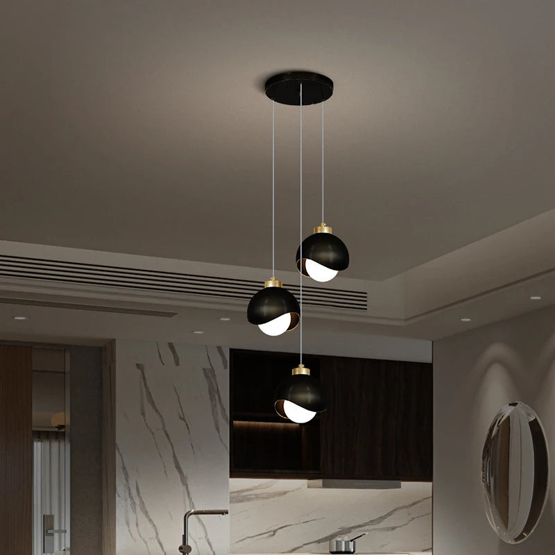 Nordic Glass Cord Pendant Lamp