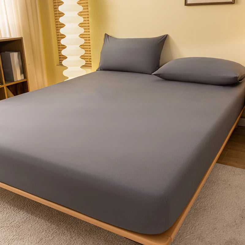 Matte Bed Sheet — Soft, Wrinkle Resistant Solid Color Bedding