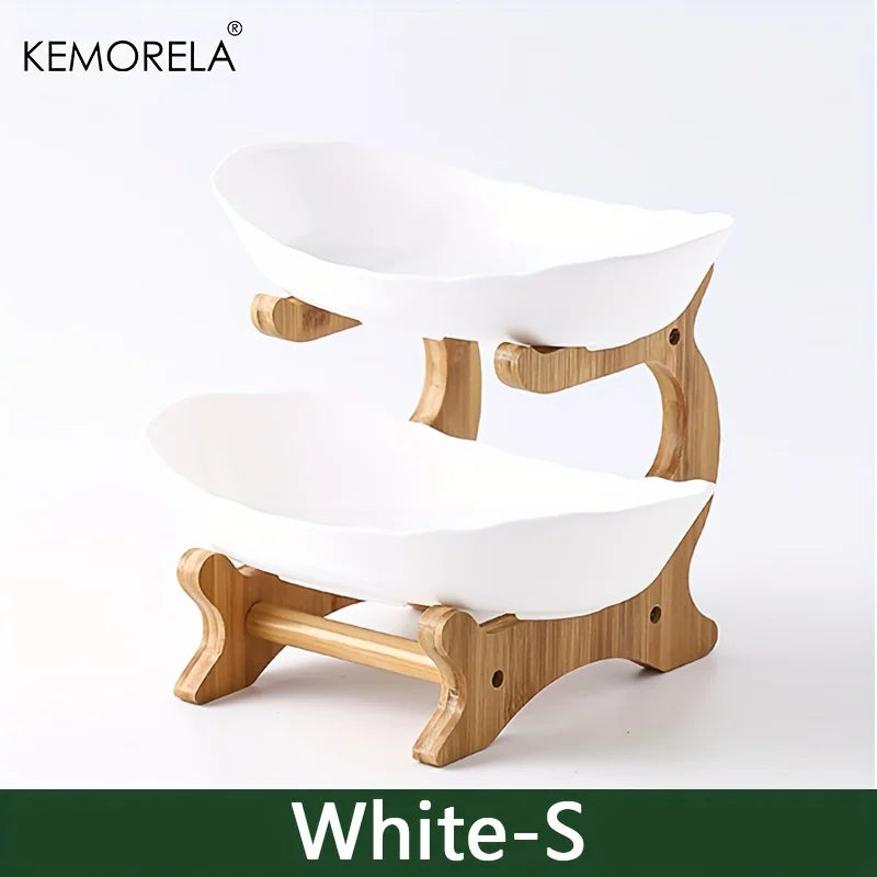 Modern 2-3 Layer Fruit Snack Candy Serving Stand