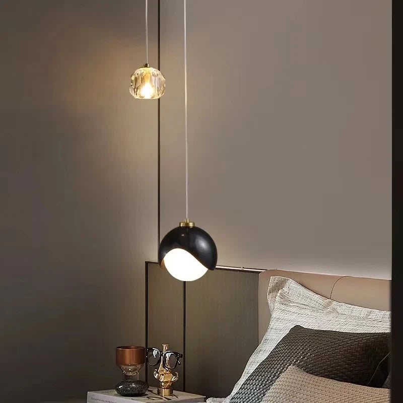 Nordic Glass Cord Pendant Lamp