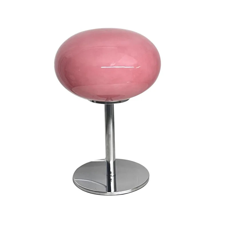 Macaron Glass Trichromatic Dimmable Table Lamp