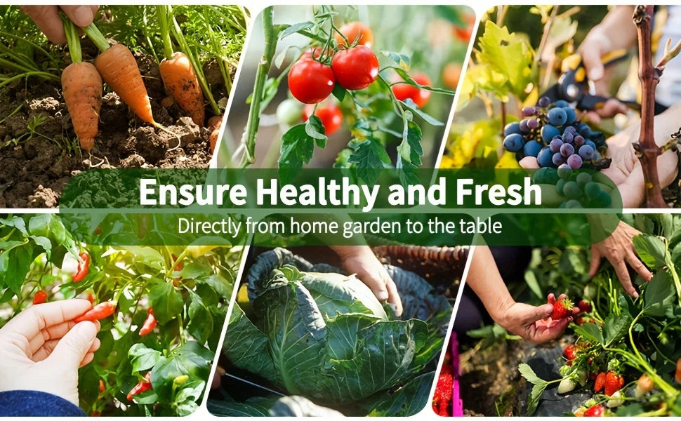Breathable 8 Grid Raised Garden Bed Grow Bags