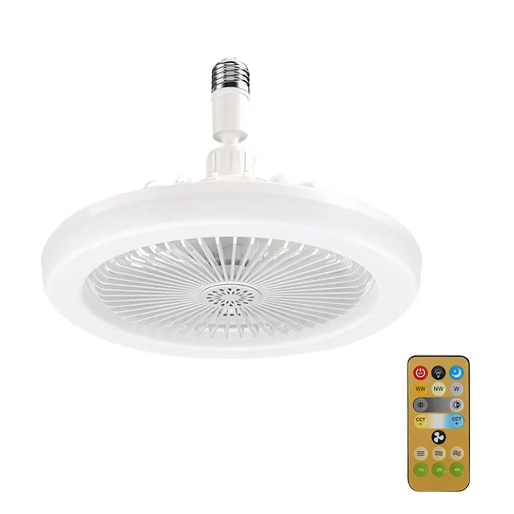 Rotatable Ceiling Fan — Quiet, Energy Efficient 3in1 LED Light
