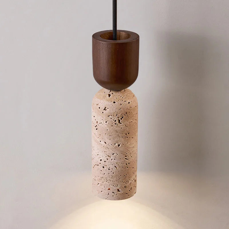Japanese Wabi-Sabi Vintage Bedside Chandelier