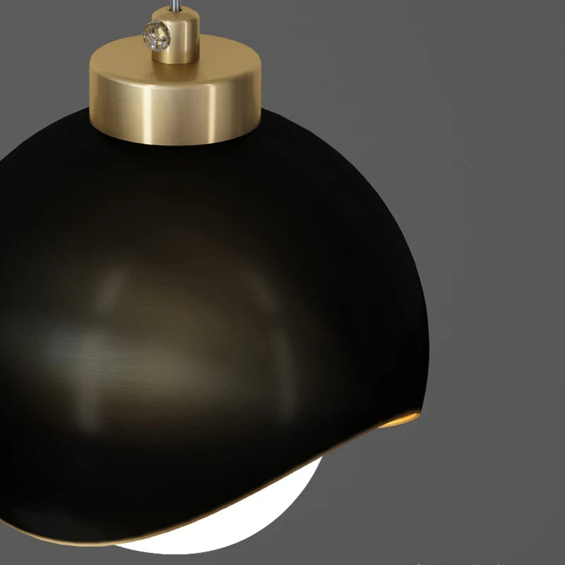 Nordic Glass Cord Pendant Lamp
