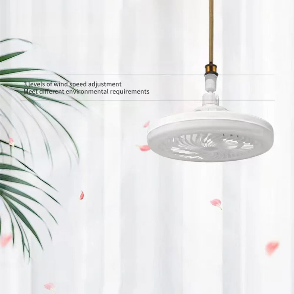 Rotatable Ceiling Fan — Quiet, Energy Efficient 3in1 LED Light