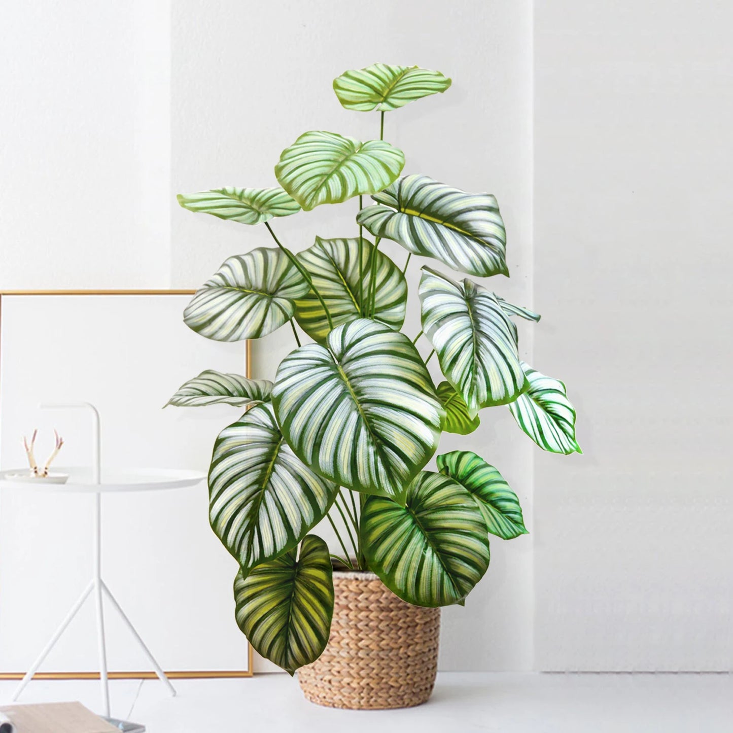 Silk Artificial Monstera Pothos Leaf Indoor Plant