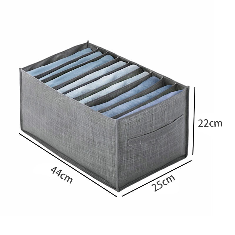 Foldable Canvas Closet Clothes Storage Organizer Bin