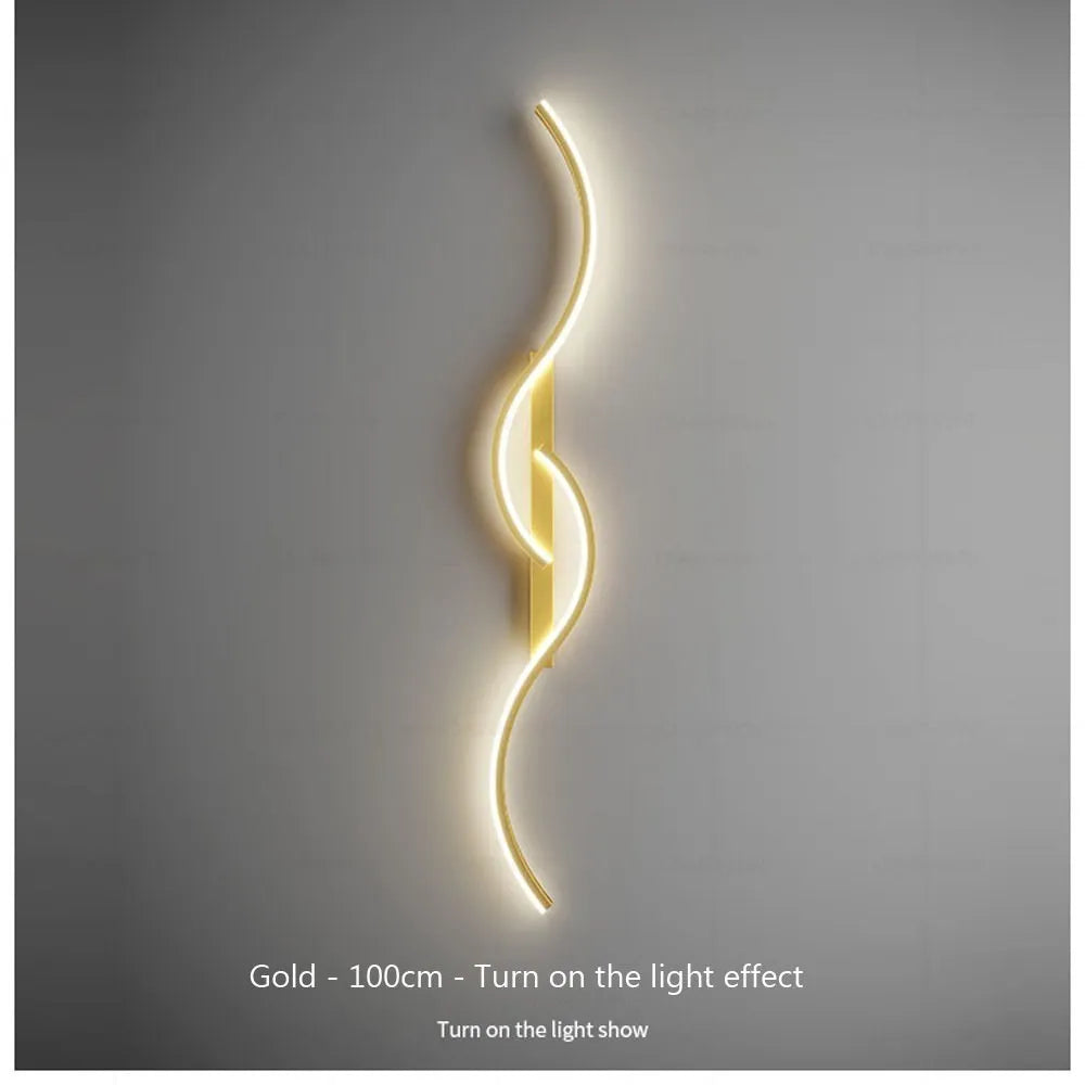 Minimalist Aluminum Bedside LED Up Down Wall Sconce