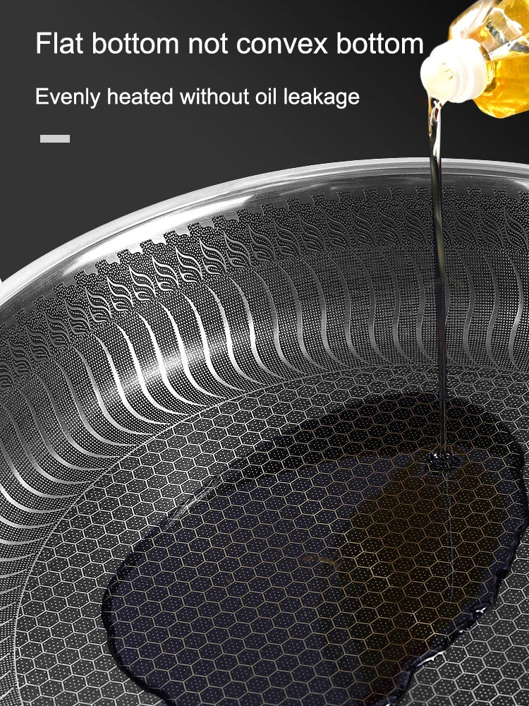 316L Stainless Steel Tri-Ply Non-Stick Frying Pan