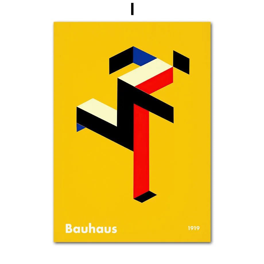 Mondrian Bauhaus Abstract Canvas Print