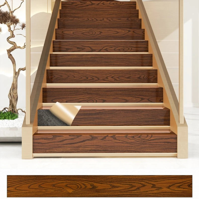 Wood Grain Self Adhesive Stair Tape