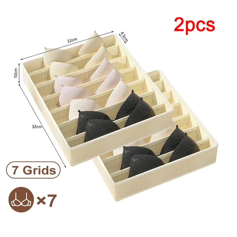 Fabric Drawer Underwear Bra Wardrobe Organizer