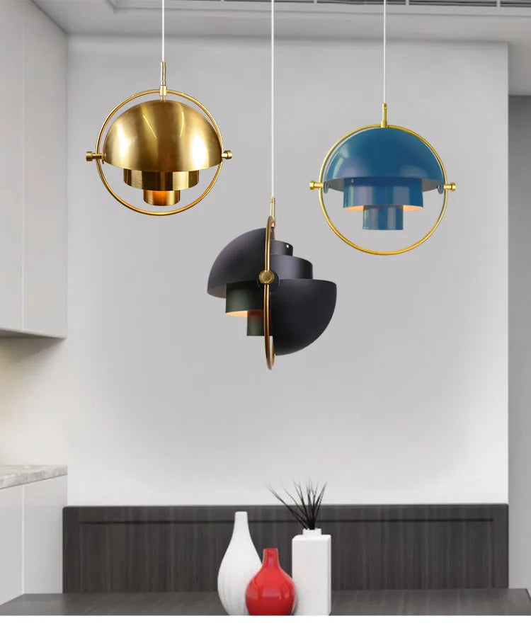 Nordic Metal Lampshade Art Deco Pendant Lamp