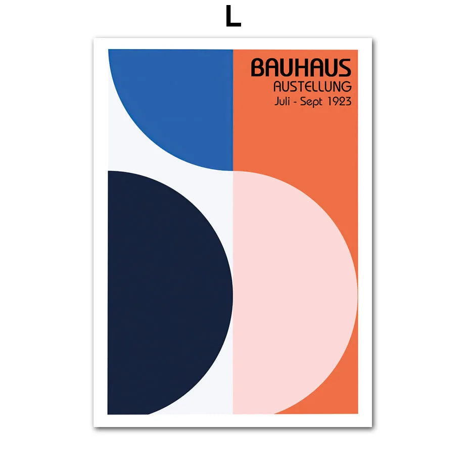 Mondrian Bauhaus Abstract Canvas Print
