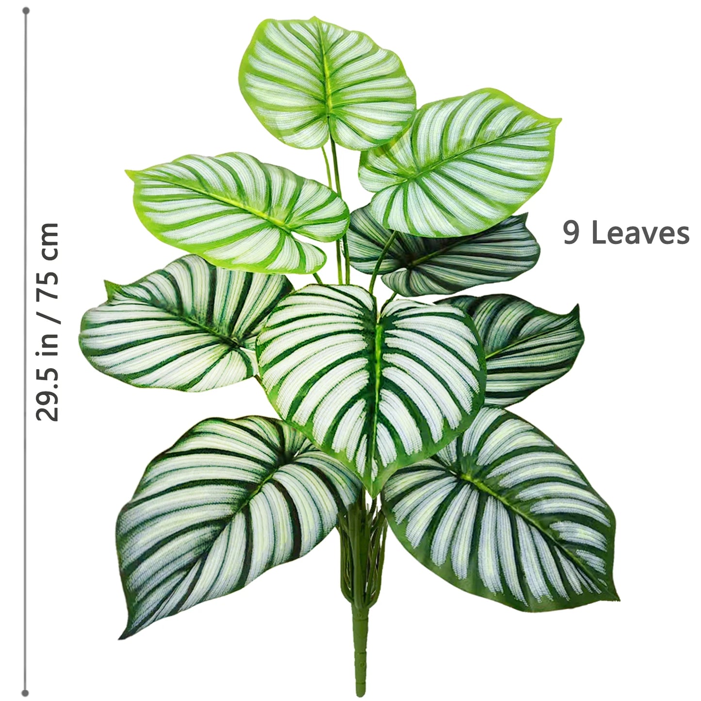 Silk Artificial Monstera Pothos Leaf Indoor Plant
