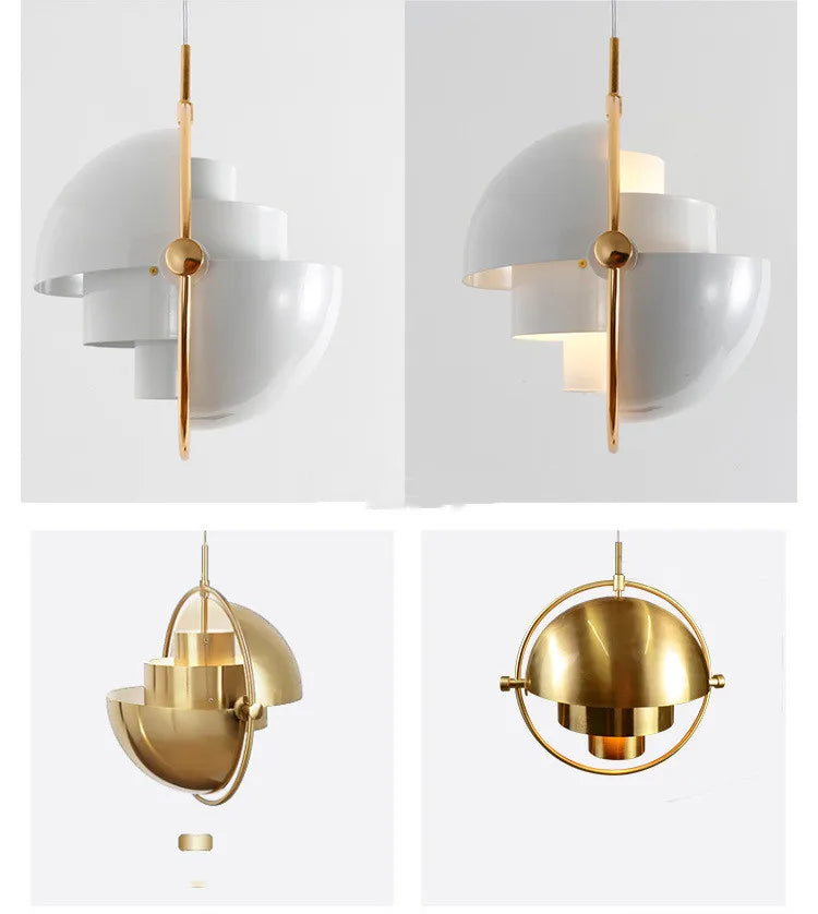 Nordic Metal Lampshade Art Deco Pendant Lamp
