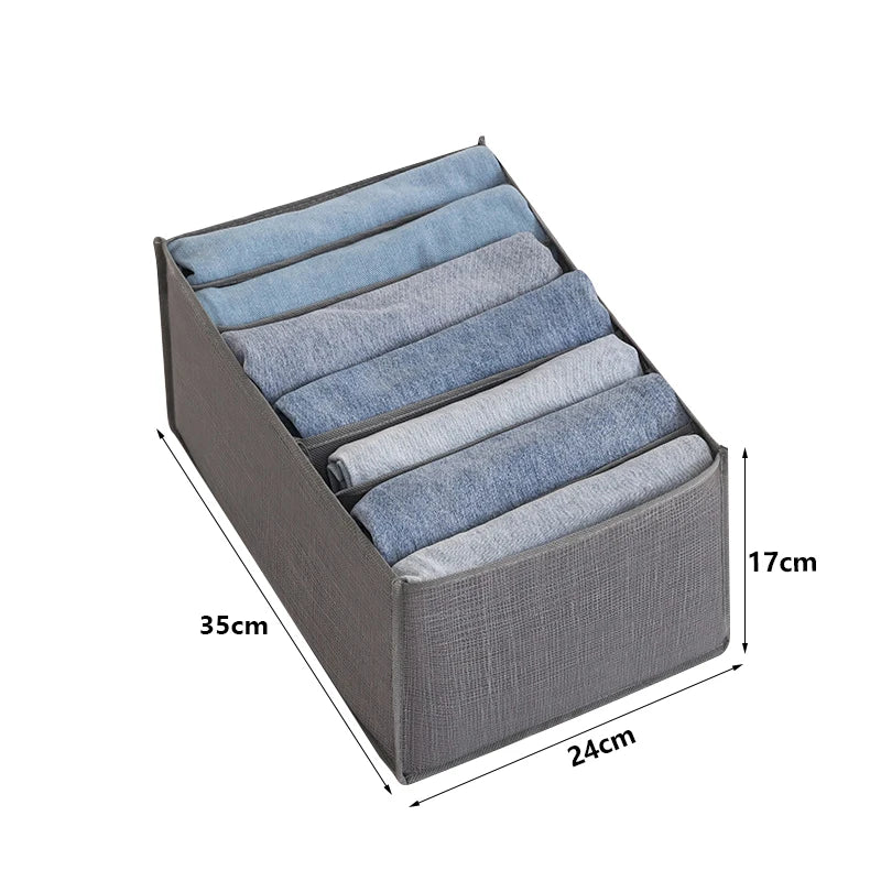 Foldable Canvas Closet Clothes Storage Organizer Bin