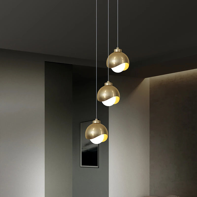 Nordic Glass Cord Pendant Lamp