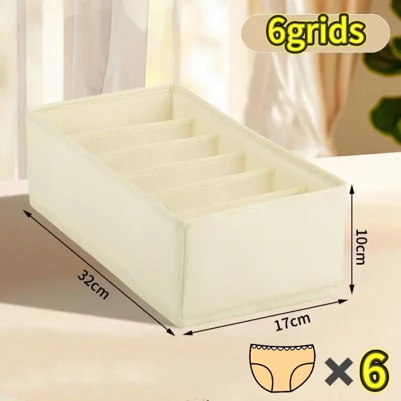 Foldable Underwear Wardrobe Drawer Storage Organizer Box