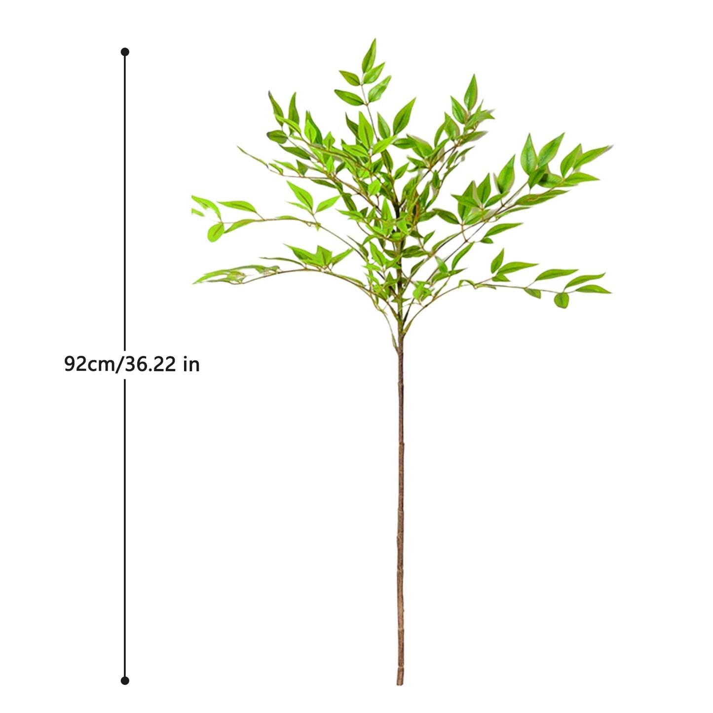 Realistic Silk Artificial Fiddle Leaf Fig Indoor Plant