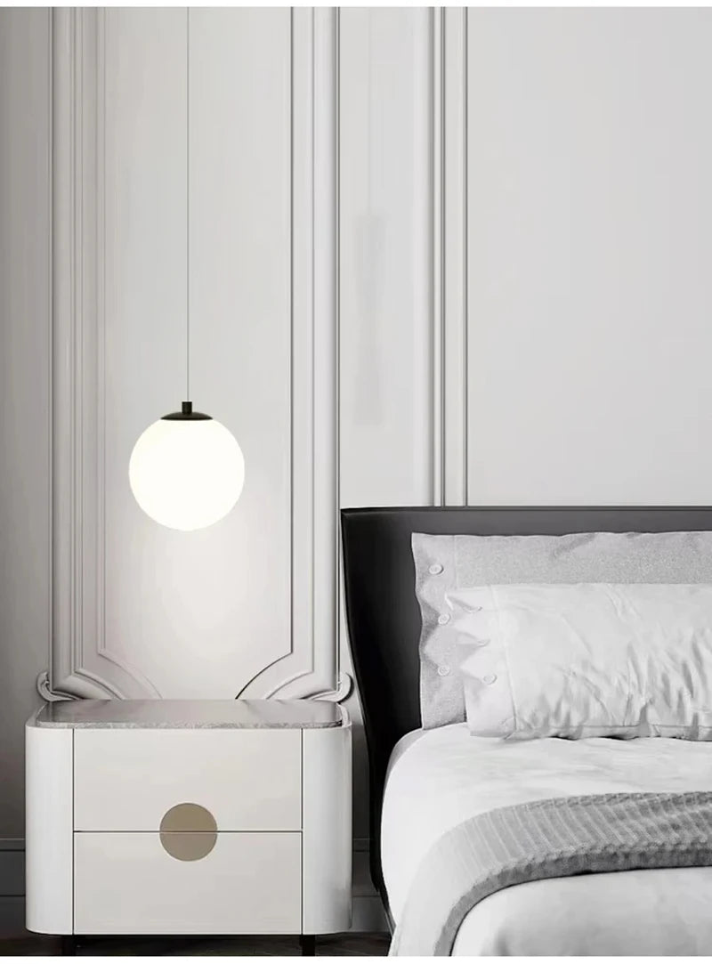 Nordic Glass Cord Pendant Lamp
