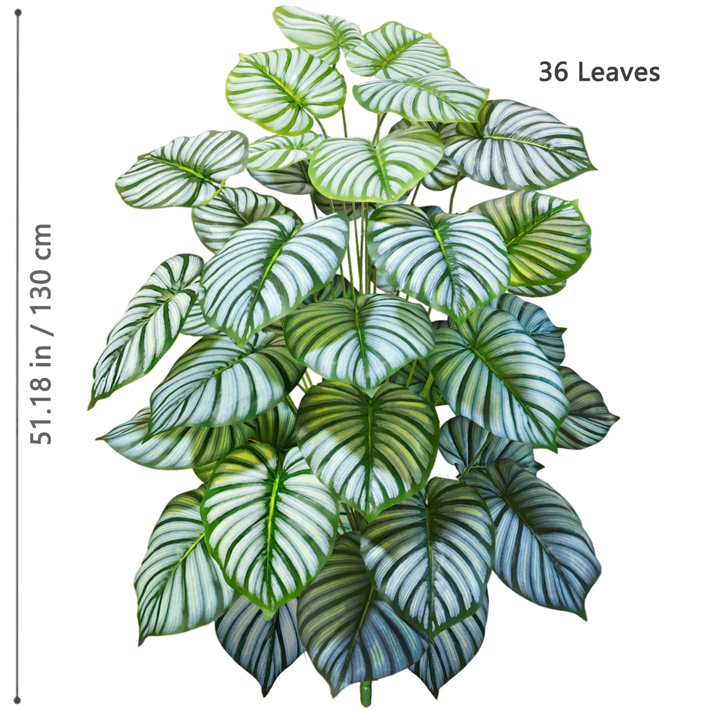 Silk Artificial Monstera Pothos Leaf Indoor Plant