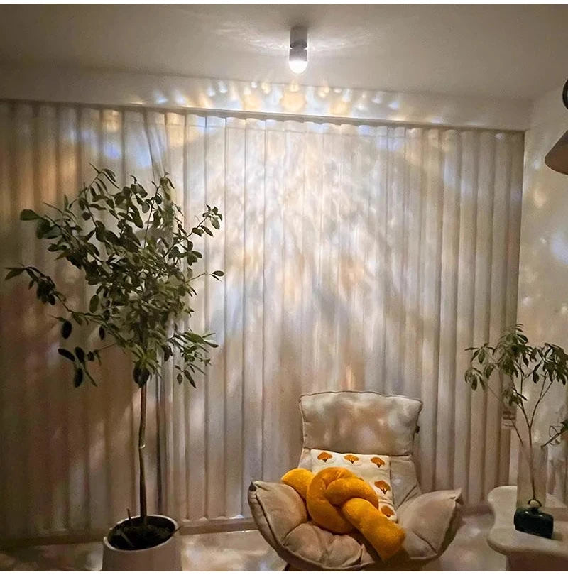 LED Sunset Lamp - Adjustable Angle Ceiling Spotlight | Modern Surface Mounted Light