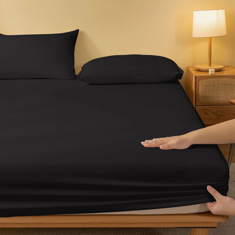 Matte Bed Sheet — Soft, Wrinkle Resistant Solid Color Bedding