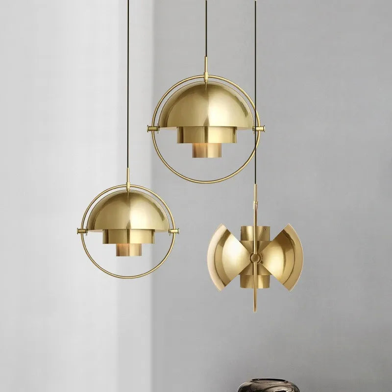 Nordic Metal Lampshade Art Deco Pendant Lamp